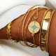 Amazonia gold platted bracelet