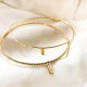 Amazonia gold platted bracelet