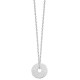 Cross Silver platted necklace