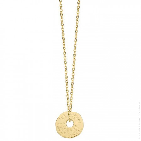 Cross Gold platted necklace