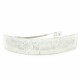 Barrettes à cheveux fine argent