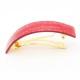 Barrettes à cheveux fine dorée paillettée