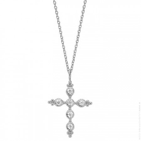 Comete Silver platted necklace