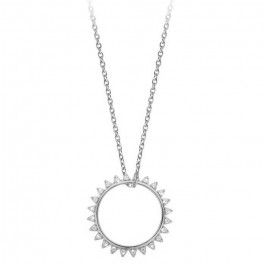 Sunset Silver platted necklace
