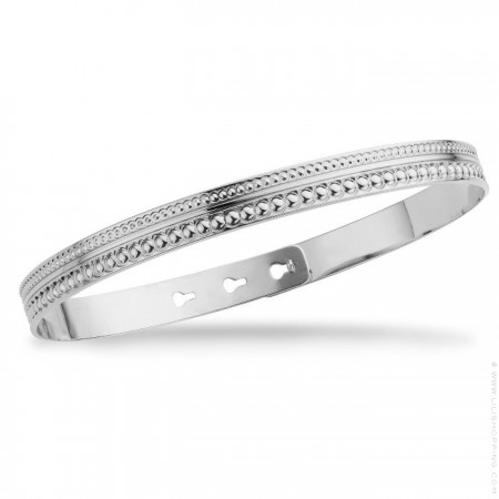 Maharaja silver platted bracelet