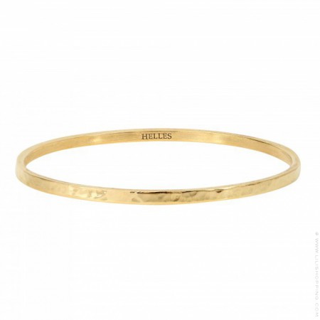 Gold platted Metal bangle bracelet