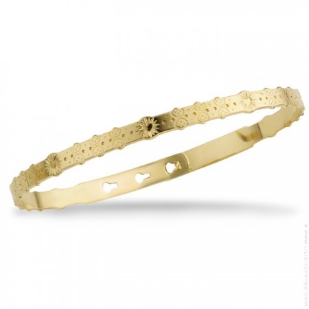 Idylle gold platted bracelet