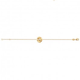 Flora gold platted bracelet