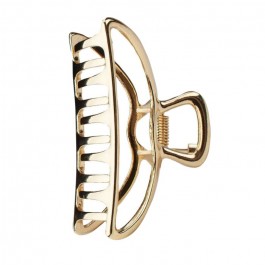 Open shape gold claw clip