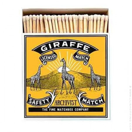 Giraffe Luxury matchbox