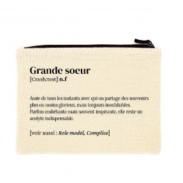 Pochette Petite soeur Lili Shopping