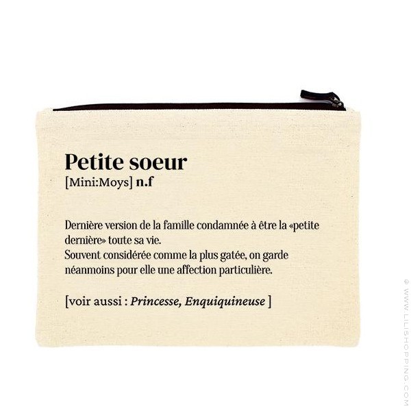 Pochette soeur on sale