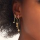 Little Hoops gold platted earrings