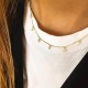 Gold plated High Line necklace