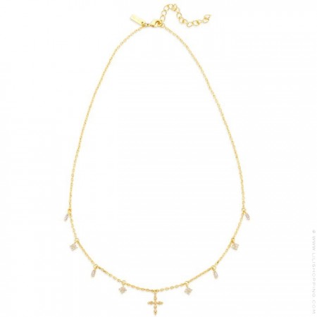 Gold plated High Line necklace
