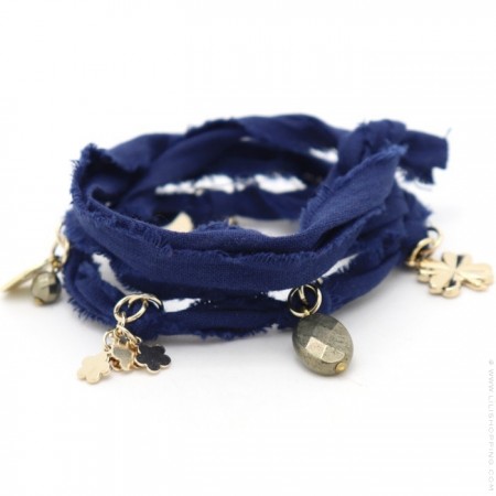 Bracelet doudou marine