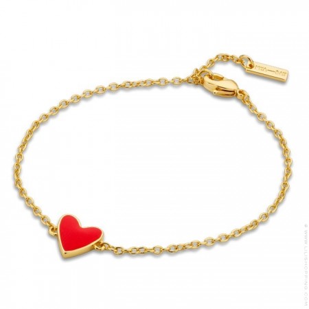 Red Heart bracelet