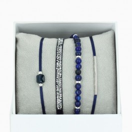 Bracelets La Re-Belle marine