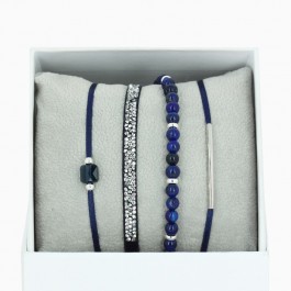 La Re Belle navy blue bracelets