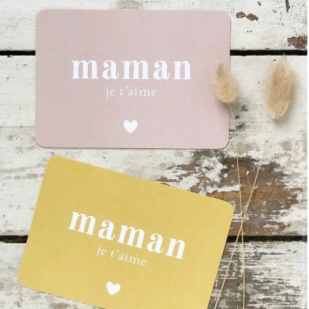 Carte postale Cinq Mai - Maman je t'aime