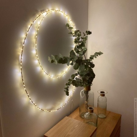 Bazar de Luxe led light circle 75 cm