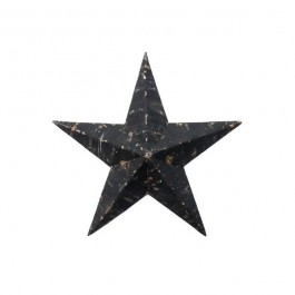 30 cm black Amish Star