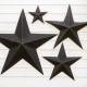 73 cm white Amish Star