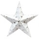 73 cm black Amish Star