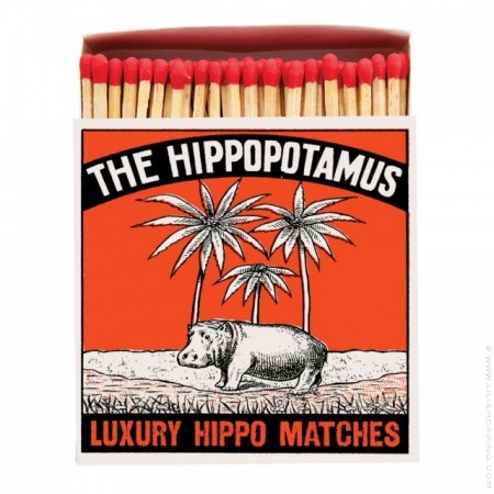 Hippopotamus Luxury matchbox