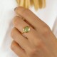 Gold platted dubble ring