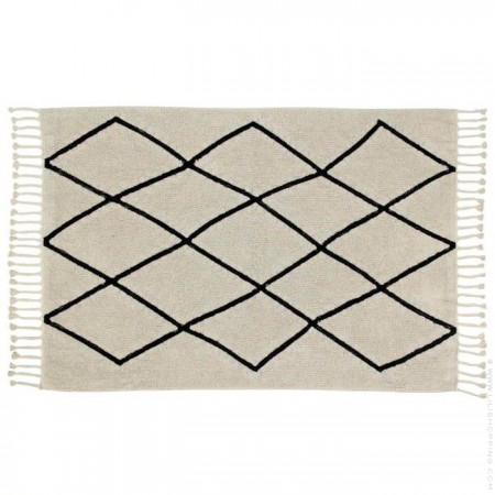 Washable berberer coton rug