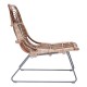 Kawa rattan lounge chair