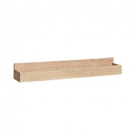 Etagère murale en chêne 60 cm