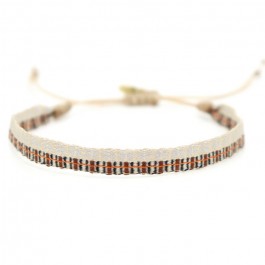 Argentinas grey moka beige bracelet
