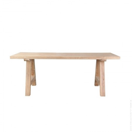 Table en teck massif Cantina 2m