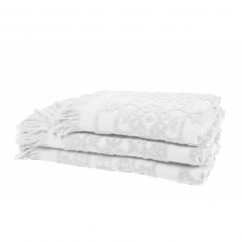Sumatra white towel