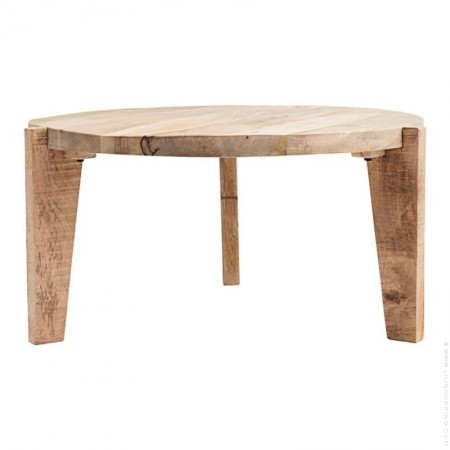 Table basse Bali en manguier 80 cm