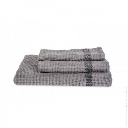 Timika granit grey guest towel