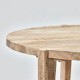 Mango wood Bali side table