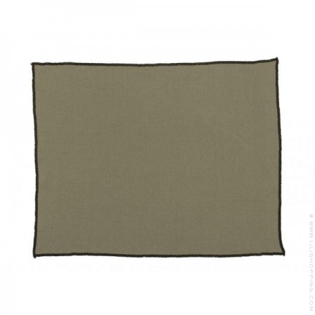 Luri kaki linen placemat