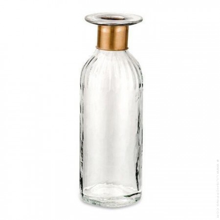 Chara hammered and lined tall bottle 
