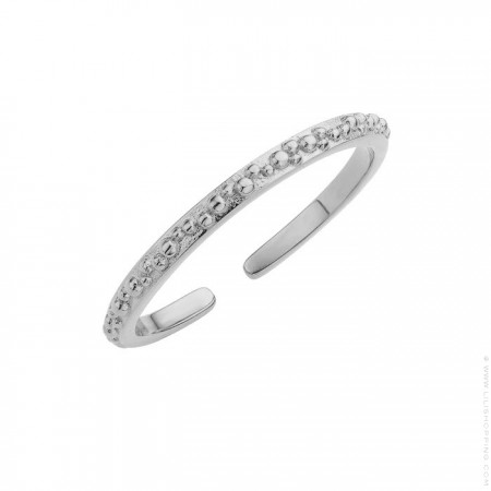 Bague Sparkling plaquée argent