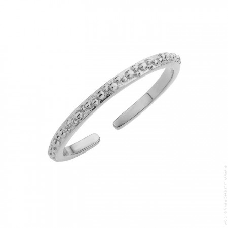 Sparkling Silver Plated Ring