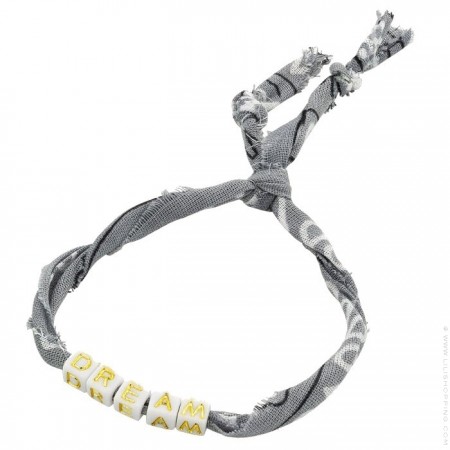 Bracelet Bandana Dream gris