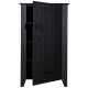 Gijs farmer rough cabinet sawn pine black