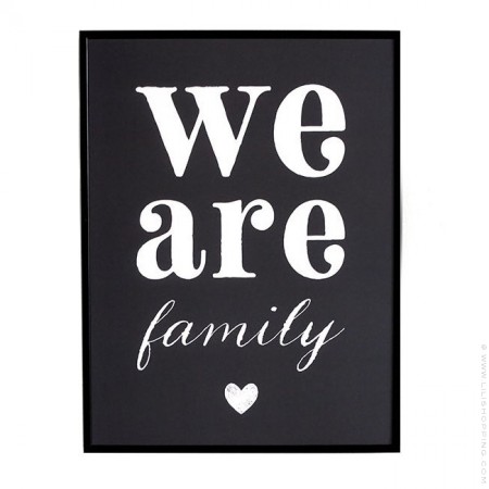 Affiche Cinq Mai - We are Family 