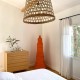 Basdome M rattan basket - lampshade