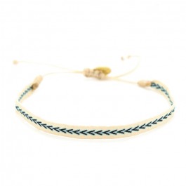 Bracelet Argentinas turquoise marine beige
