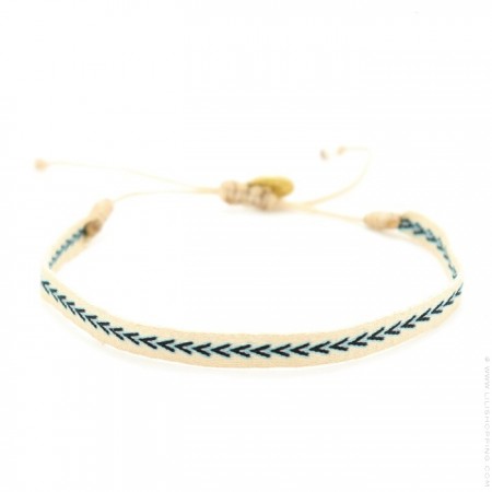 Bracelet Argentinas turquoise marine beige