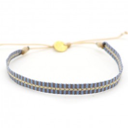 Argentinas moka and blue bracelet